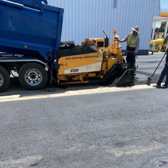 asphalt paving